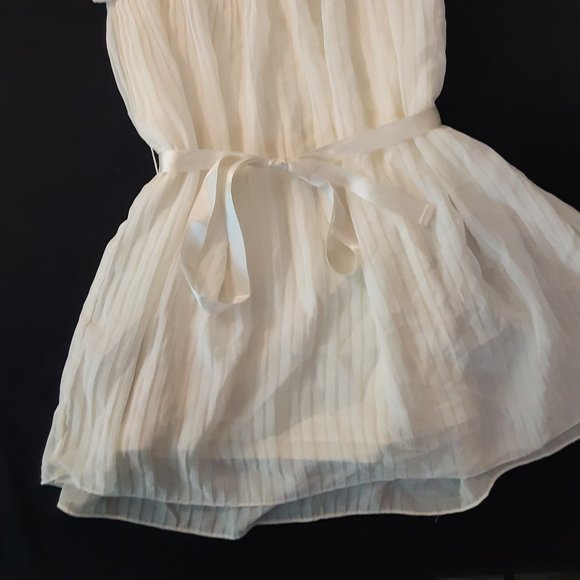 Ivory Sheer and Lace Girl's Tunic Dress XS 4-5-6 D-Signed by Disney Jaya Apparel - Picture 2 of 6